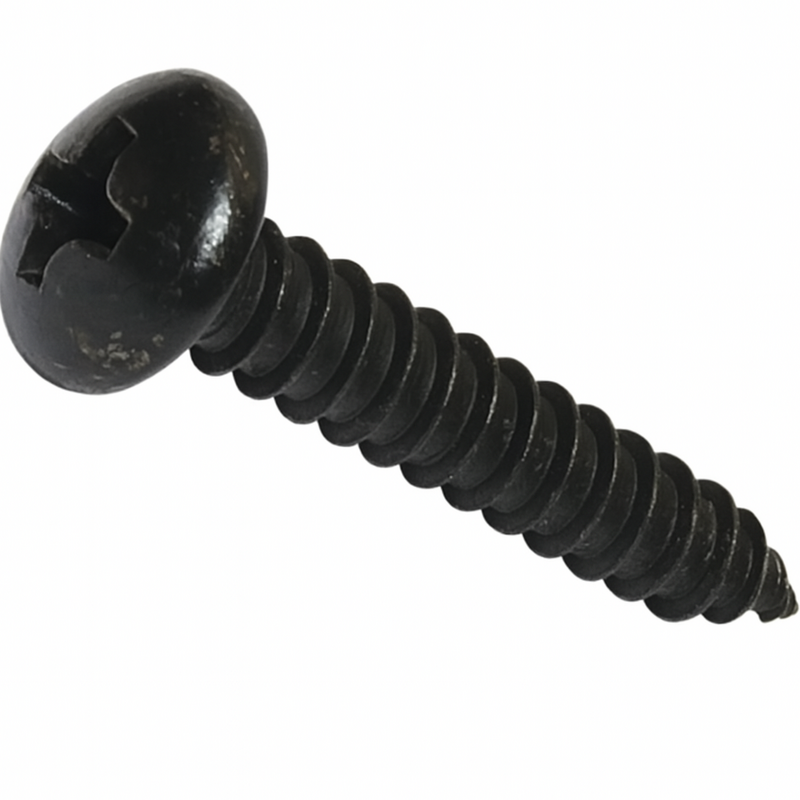 14A87SPP0G 14A X 7/8 PHIL PAN SMS BLK PHOS LIGHT OIL ?DRY TO TOUCH? DARK BLACK